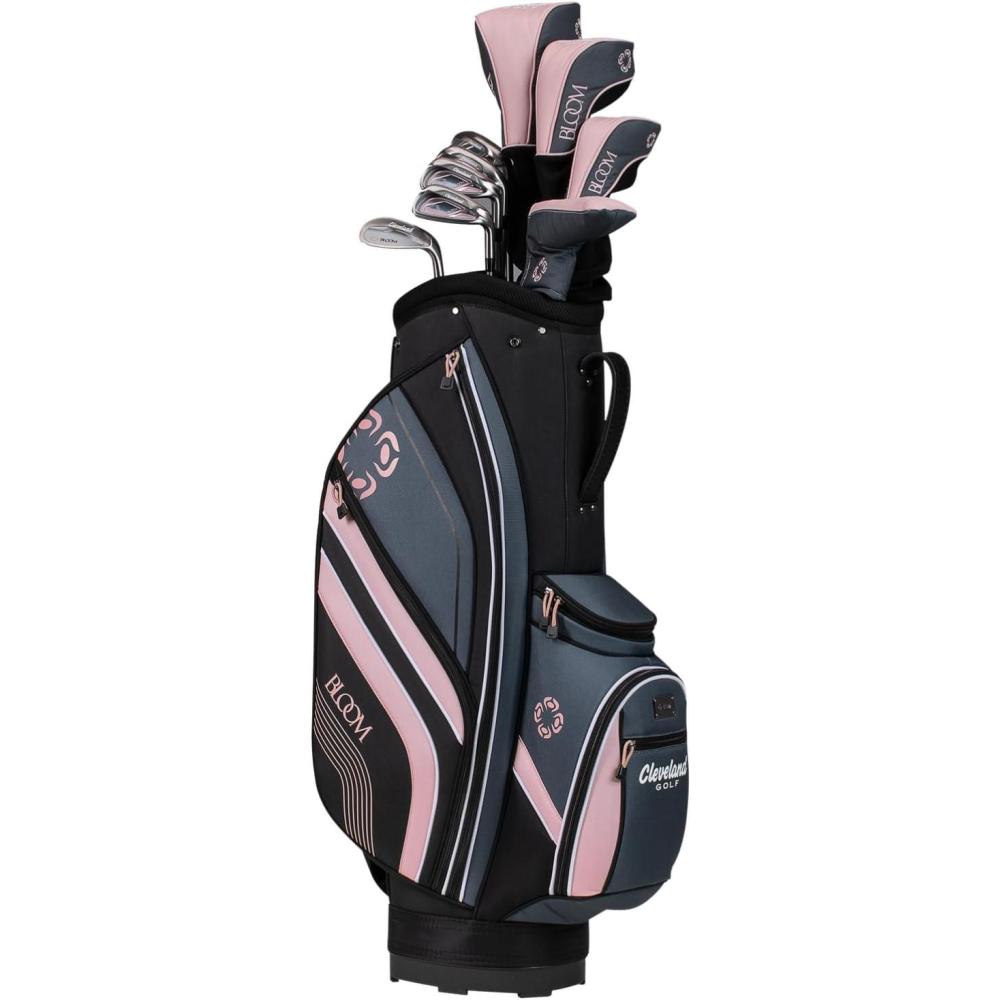 imageCleveland Golf Womens Bloom Complete Golf Club Package SetBlackPink